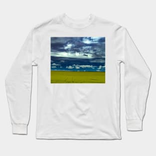 Canola Field Weather Long Sleeve T-Shirt